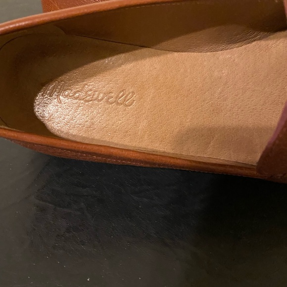 Madewell Women’s Tan Leather Slip-On Loafers, Classy and Stylish, Size 8.5. - Picture 4 of 12